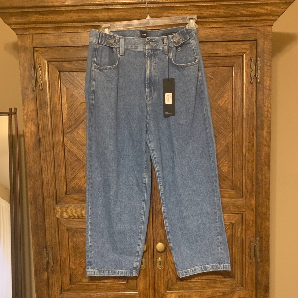 Edwin Maiia Adjustable Waist Trouser Jeans NWT Size M